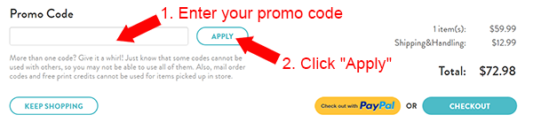 Promo Codes And Coupons Snapfish Help
